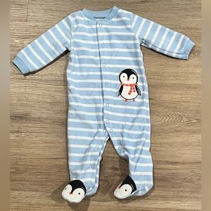 Carters Baby Boys Penguin Pajamas, Size 3-6 Months, Sleepwear